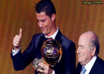Ballon dOrun sahibi Ronaldo