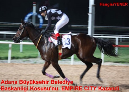 ADANA BYK EHR BELEDYE BAKANLII KOUSU GALB EMPIRE CITY OLDU 