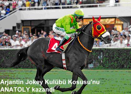 Arjantin Jokey Kulb KousuNU ANATOLY kazand