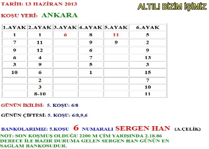 ALTILI BULDURMAYA DEVAM EDYORUZ.