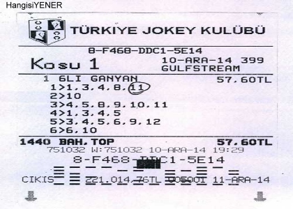 TEK K ALTILI GANYANDAN ZENGN OLDU