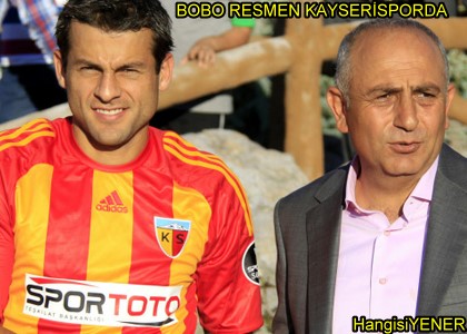 BOBO RESMEN KAYSERSPORDA