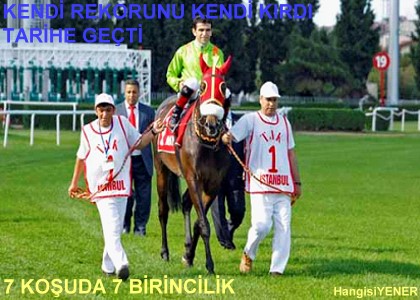 HALS KARATA REKOR KIRDI