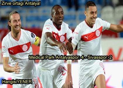 Zirve orta Antalya!