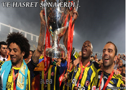 FENERBAHE  ZRAAT TRKYE  KUPASINI ALDI