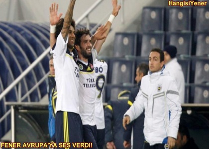 FENER AVRUPAYA SES VERD!