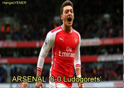 ampiyonlar Ligi
de Mesut zil hat-trick yapt