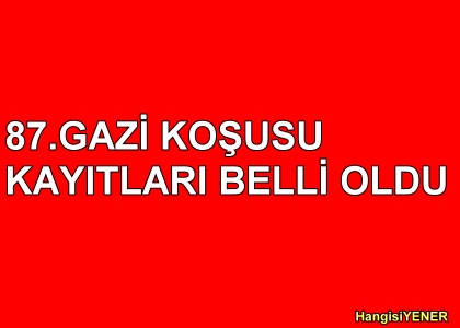 87.GAZ N SAFKANLAR HAZIR,KAYITLAR BELL OLDU