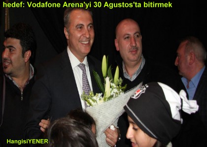 HEDEF VADAFONE ARENA STADINI 30 AUSTOS A BTRMEK 