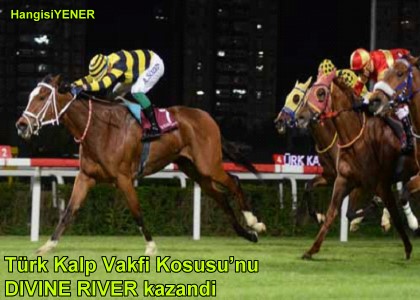 DIVINE RIVER ,TRK KALP VAKFI KOUSUNU KAZANDI