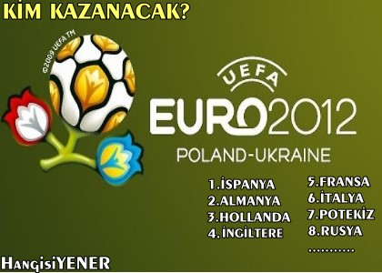 EURO 2012 AVRUPA AMPYONU KM OLACAK?