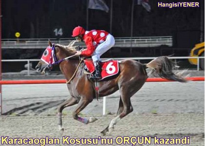 KARACAOLAN KOUNUSU ORUN KAZANDI
