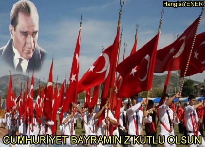 CUMHURYET BAYRAMINIZ KUTLU OLSUN
