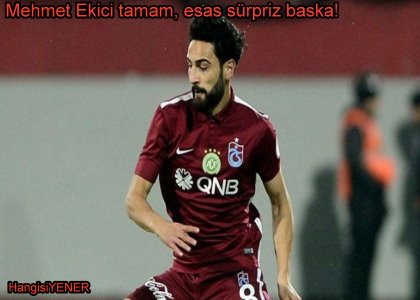 MEHMET EKC KARARINI VERD