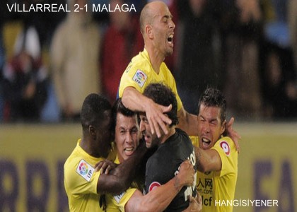 Villarreal Altn Golle cotu!
